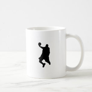 Slam Dunk Player Silhouette Kaffeetasse