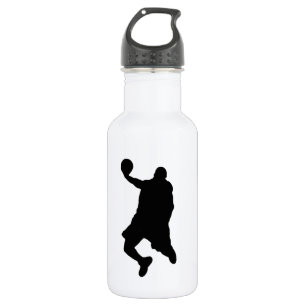 Slam Dunk Player Silhouette Trinkflasche