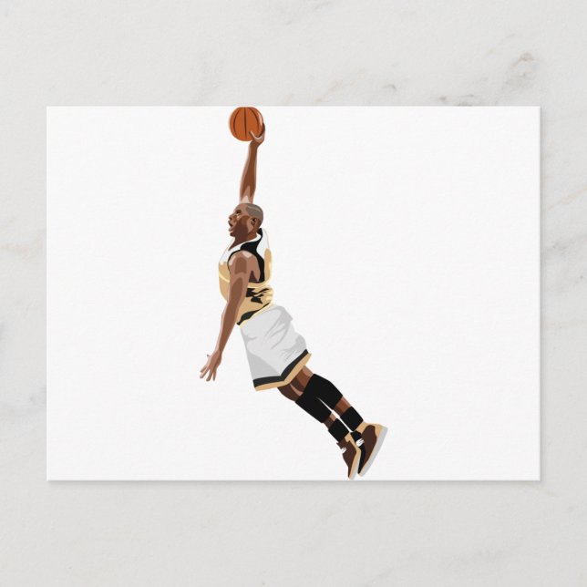 Slam Dunk Postkarte (Vorderseite)