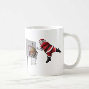 Slam Dunk Santa Claus Kaffeetasse