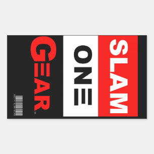 SLAM ONE GAR STICKER