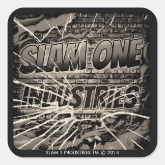 SLAM ONE INDUSTRIES STICKERS