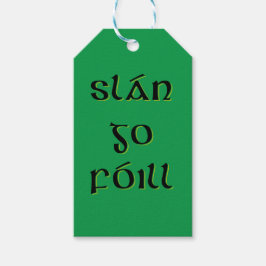 Slán Go Fóill Geschenkanhänger