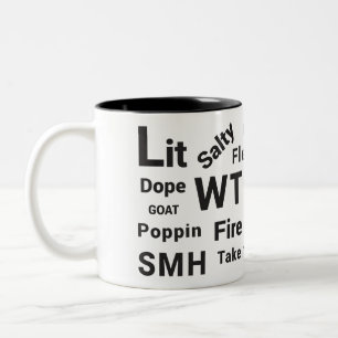 Slang Sayings and Ado Talk from 2019 Coffee Mug