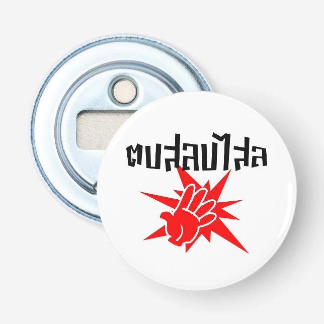 Slap You Alberne Ō Dop Salop Salai in Thai Script  Flaschenöffner (Vorderseite)