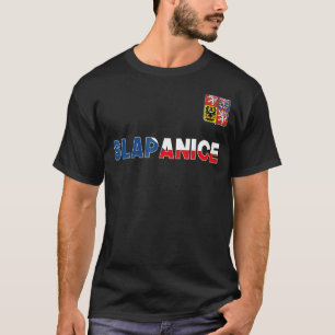 Slapanice Tschechien Herzenflagge Lötüberzug T-Shirt