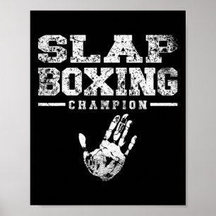 Slapboxing Slap Boxing Sparring Fighting Sport Poster