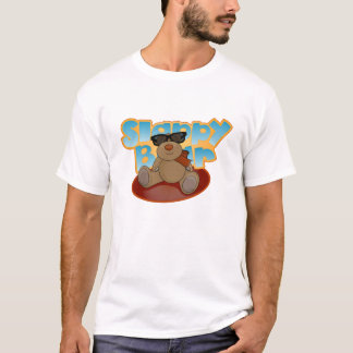 Slapper Bär auf einem T T-Shirt