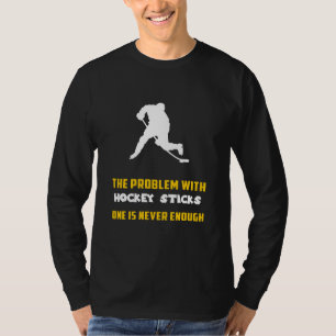 Slapstick Laughs: Das Problem mit Hockeyschlägern T-Shirt