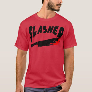 Slasher Big Knife mit Blut Horror Killer 1 T-Shirt