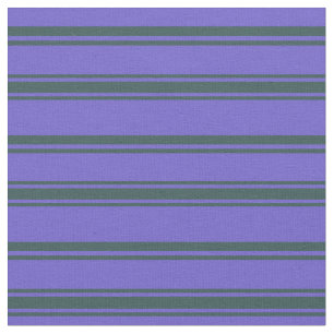 Slate Blue & Dark Slate Grau farbiges Muster Stoff