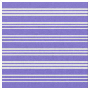 Slate Blue und Lavender Colored Lines Stoff