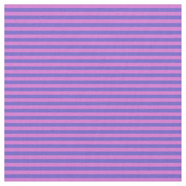 Slate Blue und Orchid Muster Stoff (Nahaufnahme)