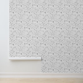 Slate Confetti Wasserfarbpunkte Tapete