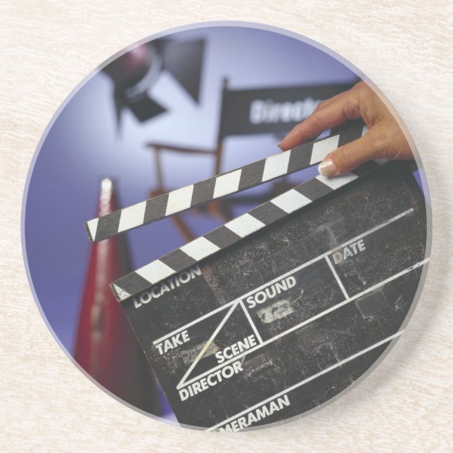 Slate Direktors Getränkeuntersetzer (Vorne)