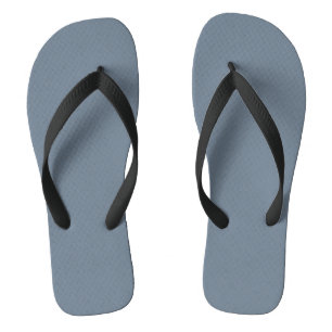 Slate Gray Flip Flops