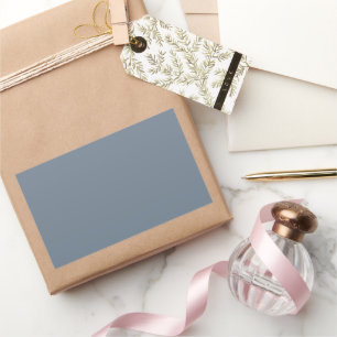 Slate Gray Rechteckiger Aufkleber