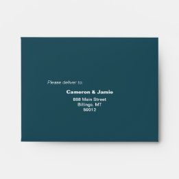 Slate Grey Love Typographie Motif Mariage RSVP