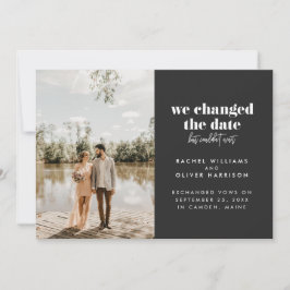 Slate wir haben das Datum geändert, konnten aber n Ankündigung