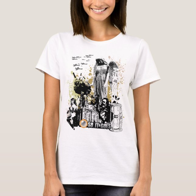 Slaughterhouse Five Vector Art T-Shirt (Vorderseite)