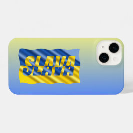 Slava Ukraine Frieden stoppen Krieg slawisch Ukrai iPhone 14 Hülle