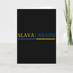 Slava Ukraini Ehre der Ukraine 2 Karte