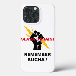SLAVA UKRAINI ERINNERT AN BUCHA Fall Mate iPhone F Case-Mate iPhone Hülle