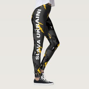 SLAVA UKRAINI LEGGINGS