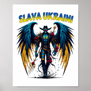 Slava Ukraini - Pro Ukrainisches Ukraine  Poster