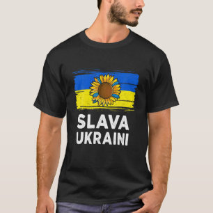 Slava Ukraini Ruhm an die Ukraine Unterstützung U T-Shirt