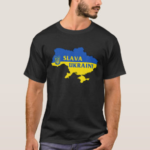 Slava Ukraini Ruhm an die Ukraine Unterstützung Uk T-Shirt