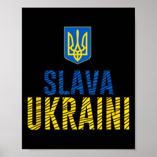 Slava Ukraini - Ruhm der Ukraine  Poster