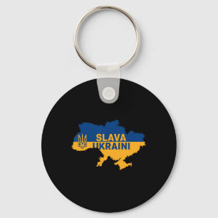 Slava Ukraini Ruhm der Ukraine T-Shirt Unterstütze Schlüsselanhänger