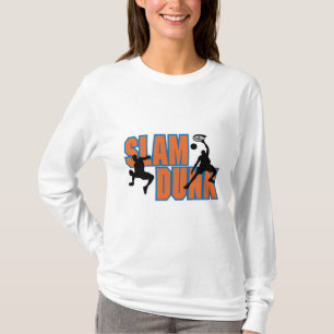Slave Dunk Basketball Design T-Shirt