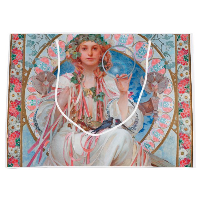 Slavia, Mucha Große Geschenktüte (Vorderseite)