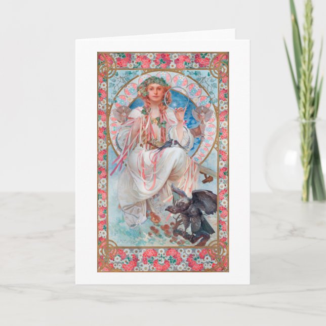 Slavia, Mucha Karte (Vorderseite)