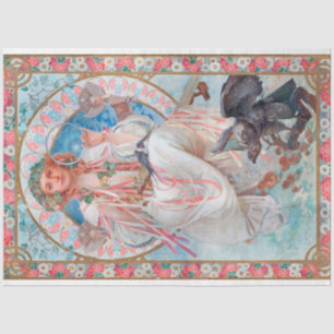 Slavia, Mucha Seidenpapier