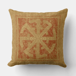 Slavic Amulet Signs Throw Kissen VI