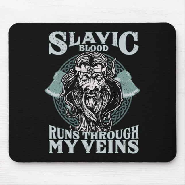 Slavic Celestial Being Craftsmanship Pagan Slavs P Mousepad (Vorne)