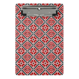 Slavic Ethnic Embroidery, Balkan Traditional Mini Klemmbrett