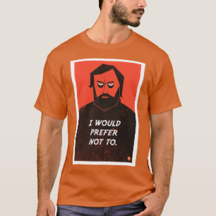 Slavoj Zizek Je préférerais ne pas utiliser TShirt