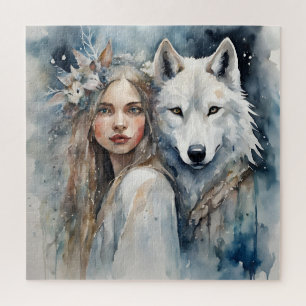 Slawische Magie: Das Mädchen und der weiße Wolf