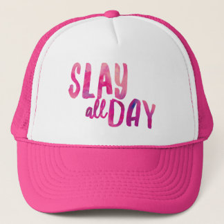Slay All Day Trucker Hat Truckerkappe