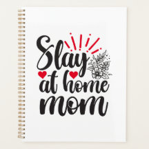 Slay auf Zuhause Mama minimalistischer Planer Orga