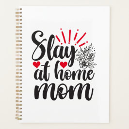 Slay auf Zuhause Mama minimalistischer Planer Orga