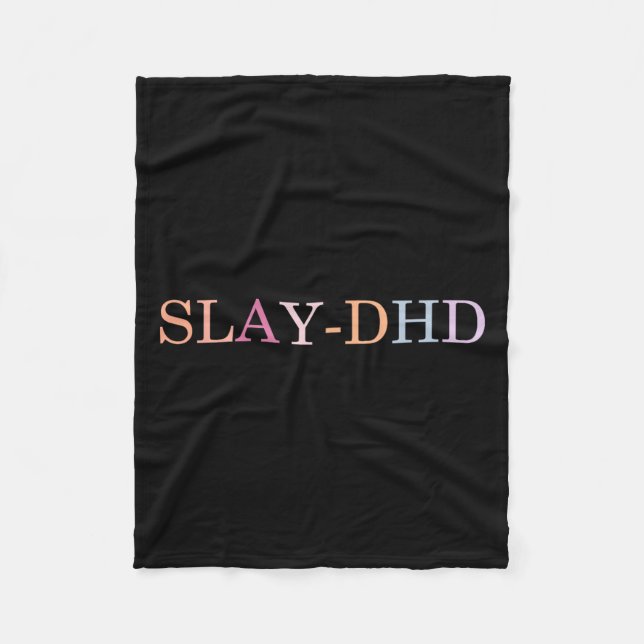 Slay-dhd Funny Design Fleecedecke (Vorderseite)