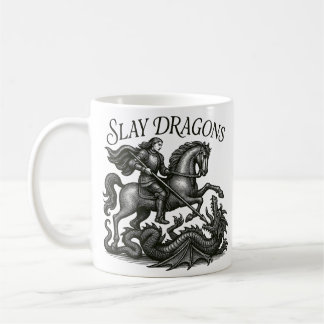 Slay Dragons Kaffeetasse