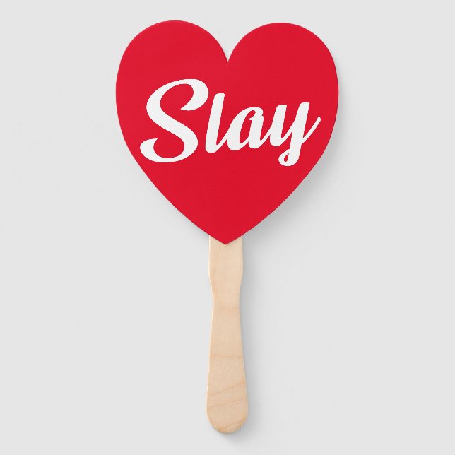 SLAY RAINBOW FÄCHER (Vorderseite)