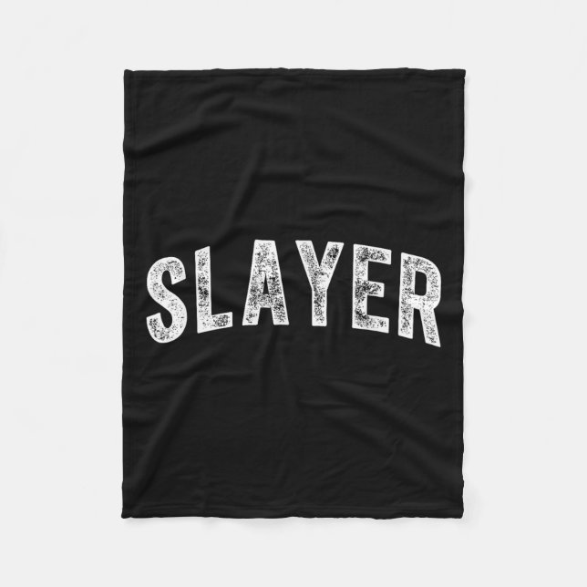 Slayer _1  fleecedecke (Vorderseite)