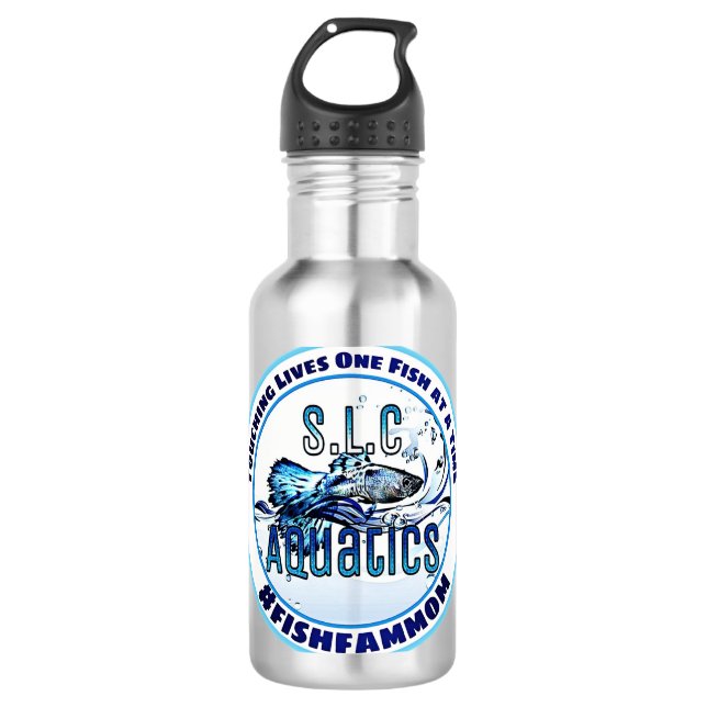 slc Aquatics Edelstahlflasche (Vorderseite)